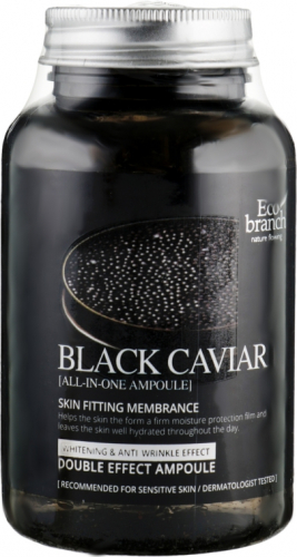 Ампульная сыворотка  с экстрактом черной икры Eco branch Black Caviar All-in-One Ampoule  250 мл