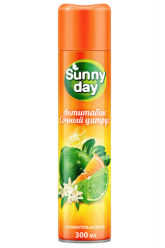 Освежитель воздуха Антитабак сочный цитрус 300 мл - Sunny Day