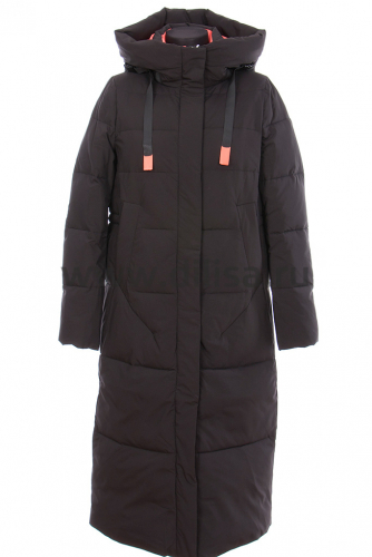 Пальто Towmy D101 (Черный/Красный 016)