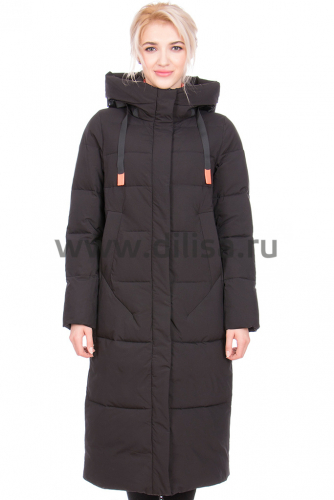 Пальто Towmy D101 (Черный/Красный 016)