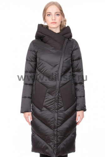 Пальто Visdeer 9102_Р (Черный А01)
