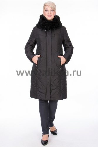 Пальто Mishele 20068_Р (Черный FQ24)