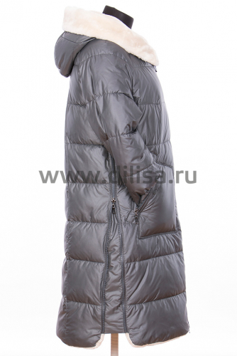 Пальто Plist 9578-1 (Серый изумруд 832-907-1)
