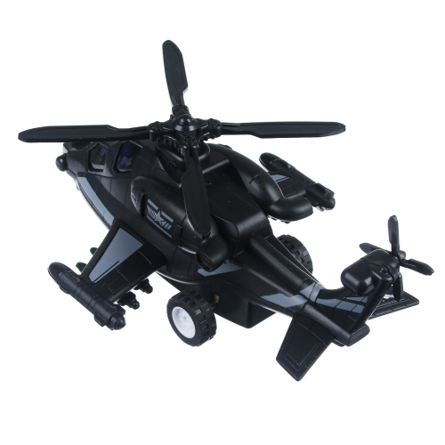 ИГРОЛЕНД Игрушка в виде вертолета, свет, звук, инерц., движение лопастей, 3хLR44, пластик, 20х12х8, 2с