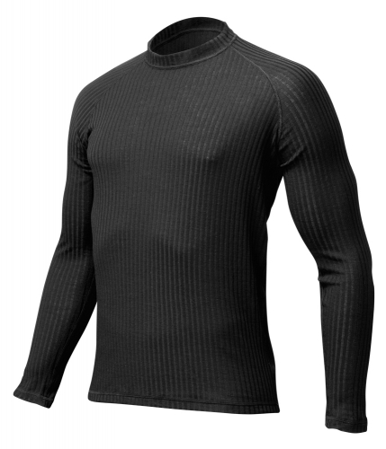 Термобелье LASTING (Чехия)мужская рубашка (Черная 900) Состав:30 шерсть,70 полипропилен(SWU) р-р М