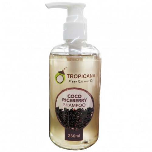 НОВИНКА! Шампунь Coco Riceberry для ослабленных волос 250мл Tropicana