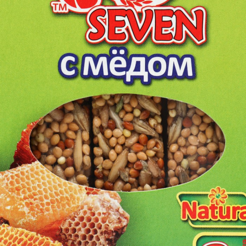 Палочки Seven Seeds для грызунов, медовые, 3, 90 г