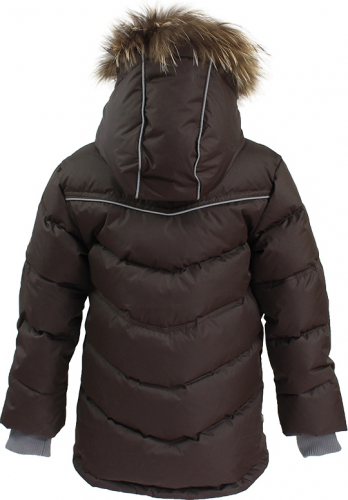 Куртка для мальчиков MOODY 1, коричневый 70081, размер 116