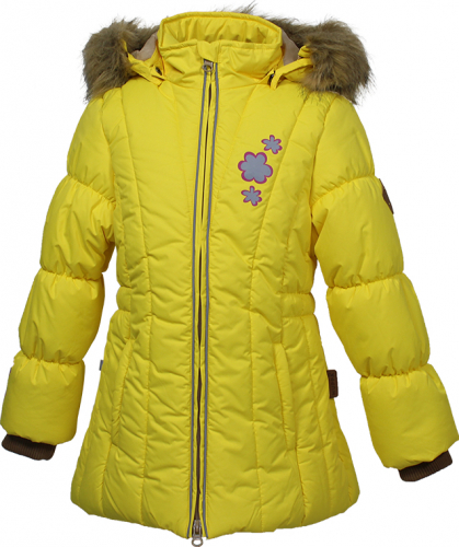 Куртка для девочек METTE, желтый 60002, размер 110