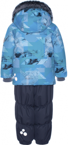 Комплект зимний Huppa Russel 45050030-92536 92536, turquoise pattern/ gray