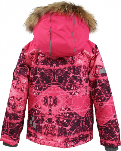 Куртка для детей ISLA 1, фуксиа с принтом/фуксиа 73363, размер 158