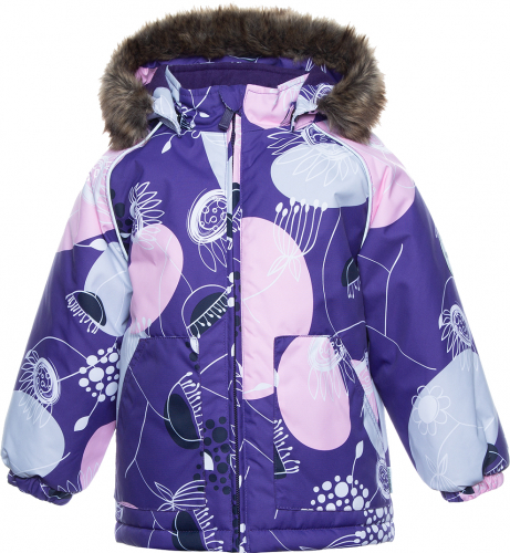 Куртка для детей VIRGO, лилoвый с принтом 94153, размер 92