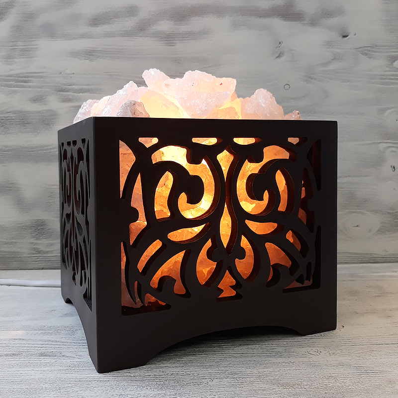 солевая лампа очаг