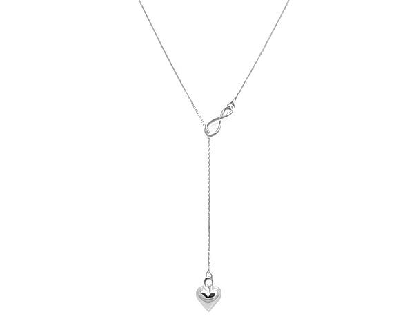 Колье из серебра без вставки, ТФК-35