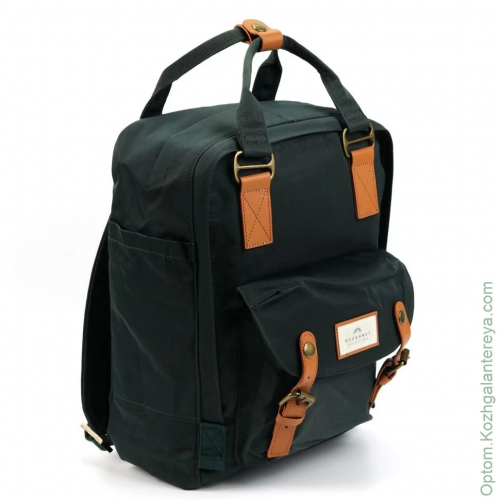 Женский текстильный рюкзак D010LXZ Зеленый