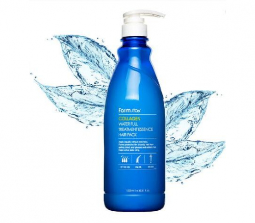FarmStay Collagen Water Full Shampoo&Conditione Шампунь-кондиционер увлажняющий с коллагеном 530 мл