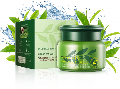 Крем для лица с зеленым чаем Rorec Green Tea Water Cream (6048), 50 г