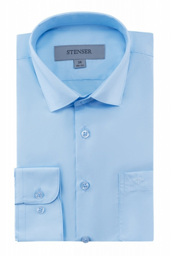 Рубашка STENSER STNR-S14, голубой