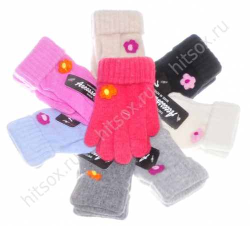 перчатки детские теплые