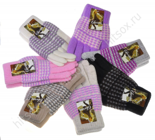 перчатки женские теплые