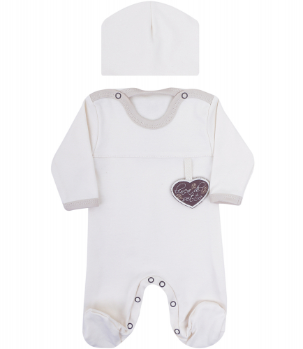 Комплект одежды для малыша Linea di sette LIA-63002, бежевый