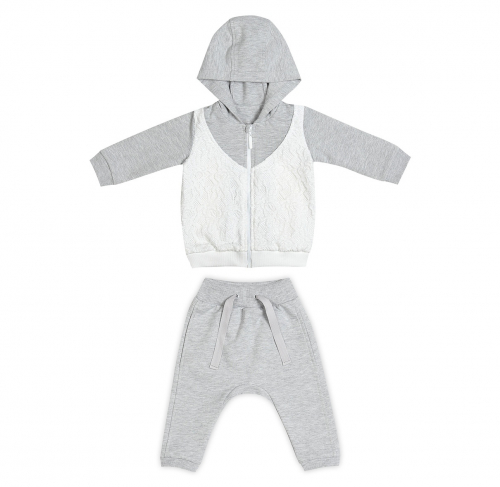 Комплект одежды для малыша Ёмаё EM-29-508-GRY, серый