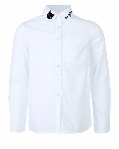Школьная блузка для девочки Acoola Clover ACO-20210260049, белый