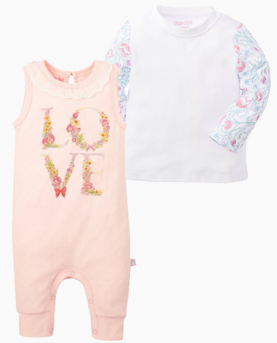 Комплект одежды для малыша Free Age FRE-ZBB-25373-PW, розовый