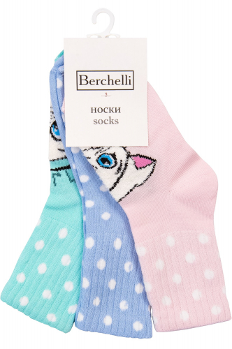Носочки для девочки 3 пары - Berchelli