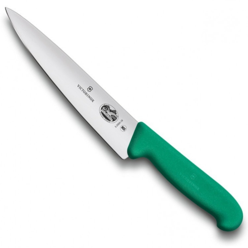 Нож Victorinox разделочный, 25 см, зелёный