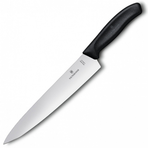 Нож разделочный Victorinox SwissClassic, 22 см, чёрная пластиковая рукоять