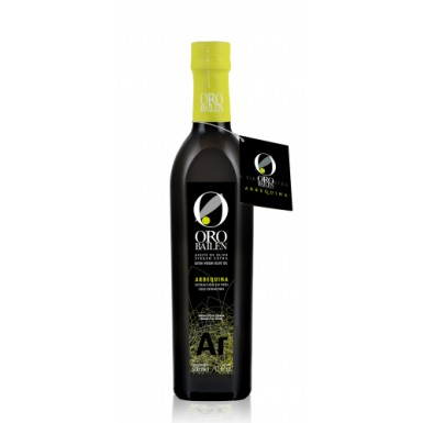 Оливковое масло первого холодного отжима премиум Оро Байлен  Арбекина 0,14% кислотность