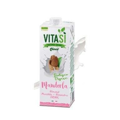 Миндальное молоко Vitasi  Органик, без глютена