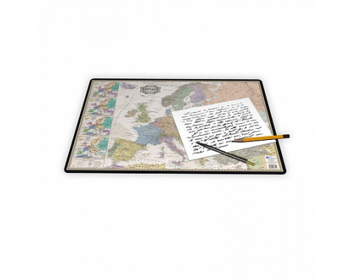 Коврик на стол для письма с картой Европы в ретро-стиле 10,3 млн.