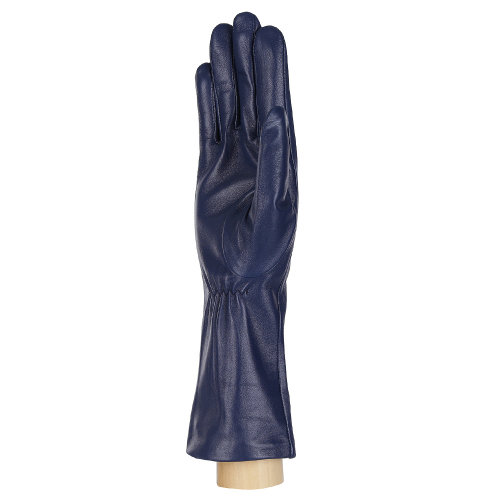 Перчатки жен. 100% нат. кожа (ягненок), подкладка: шелк, FABRETTI 12.94-11s blue