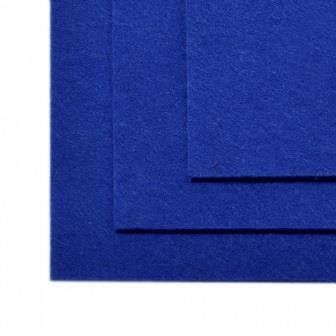 Фетр листовой жесткий IDEAL 20х30см цв.679 синий - уп.5 листов 