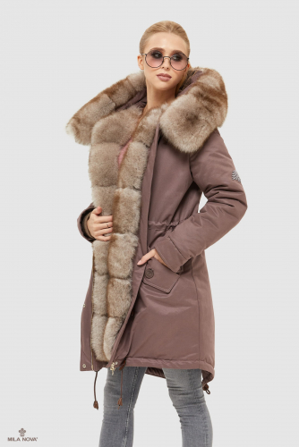 Mila Nova Зимняя парка П-94 Фреза