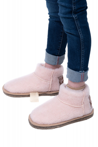 УГГИ UGG BOOTS KIDS цвет Пудра