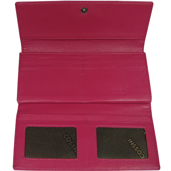 СКИДКА. Кошелек Cossni. Кожа. CY-021-12 pink