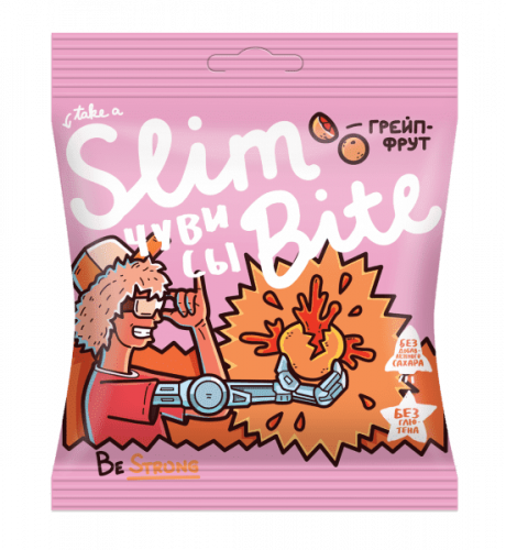 Slim Bite. Мармелад фруктово-ягодный 