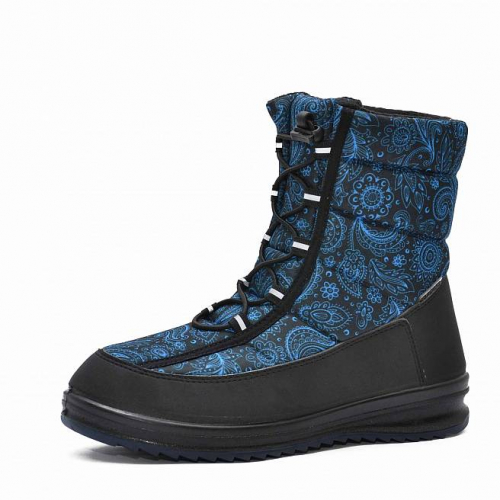 Ботинки Nordman Click на шнуровке PAISLEY_ZO_$V#BLUE
