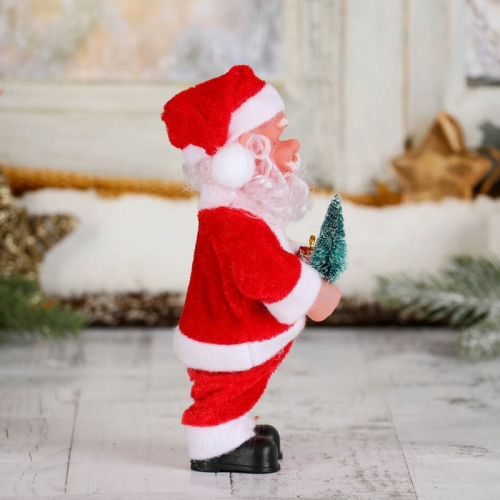 Дед Мороз, с ёлкой и подарками, микс