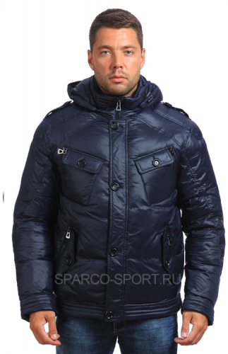 /SPC1422 Куртка мужская SPARCO (синий и коричневый)