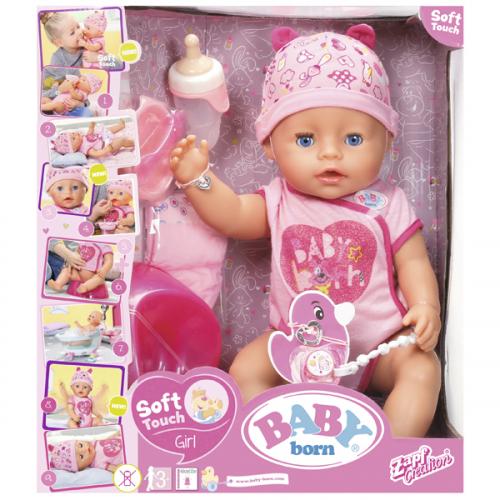 Игрушка BABY born Кукла Интерактивная, 43 см, кор.
