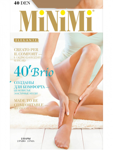 Носки женские Brio 40 MiNiMi [2 пары]
