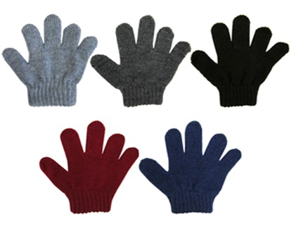  Перчатки 3с246-10-12-1   Однотонные одинарные перчатки