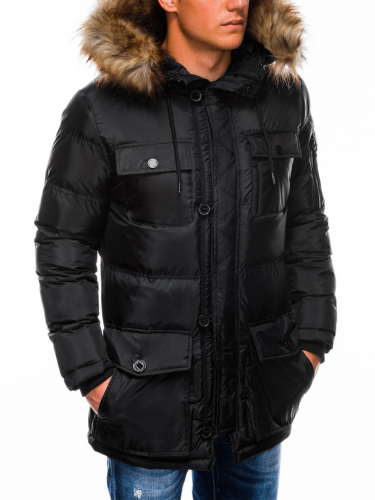 Куртка мужская зимняя parka C355 - черный