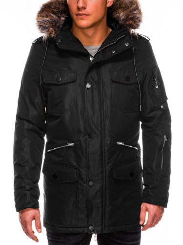 Куртка мужская зимняя parka C410 - черный