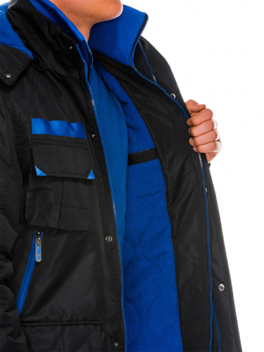 Куртка мужская зимняя C379 - черный