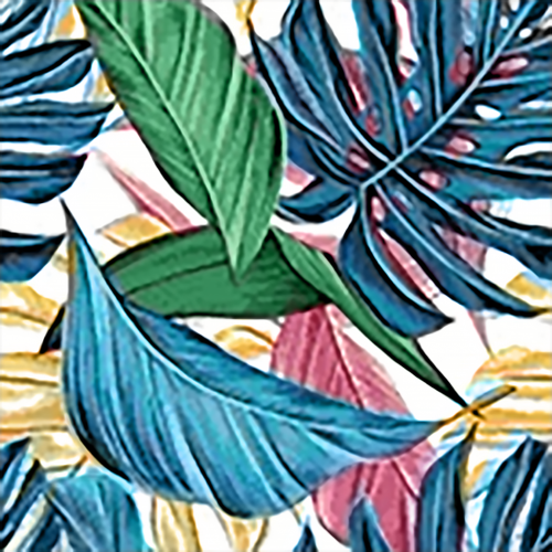 Алмазная мозаика: Тропические листья Ag2516 40х40